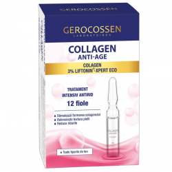 Fiole tratament antirid intensiv Collagen Anti-Age 12 x 2 ml, Gerocossen